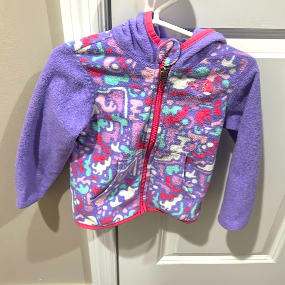 Infant girls North Face light weight jacket